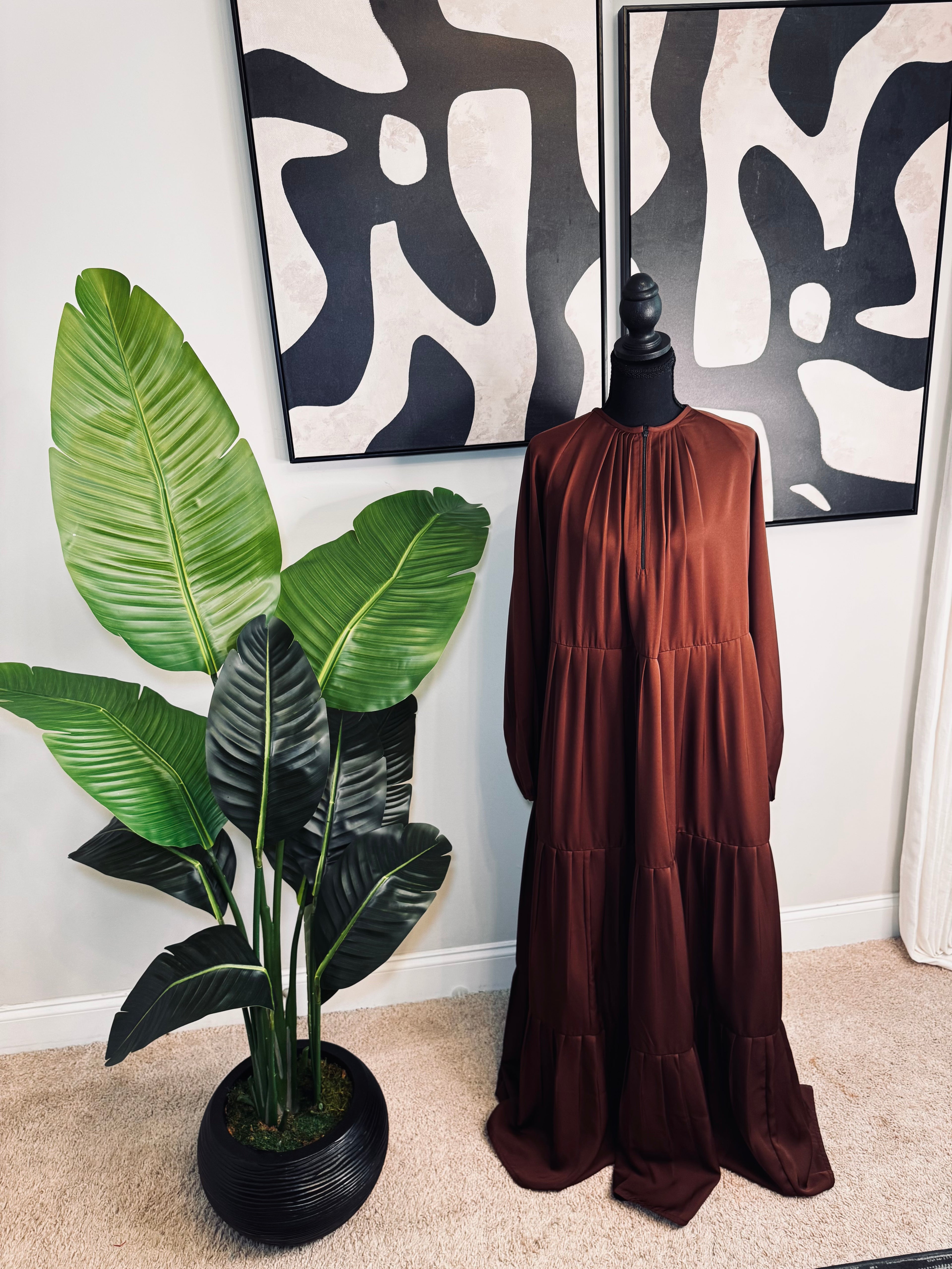 Sabirah Tiered Abaya
