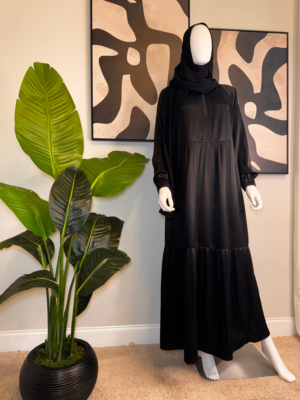 Sabriyyah Tiered Abaya
