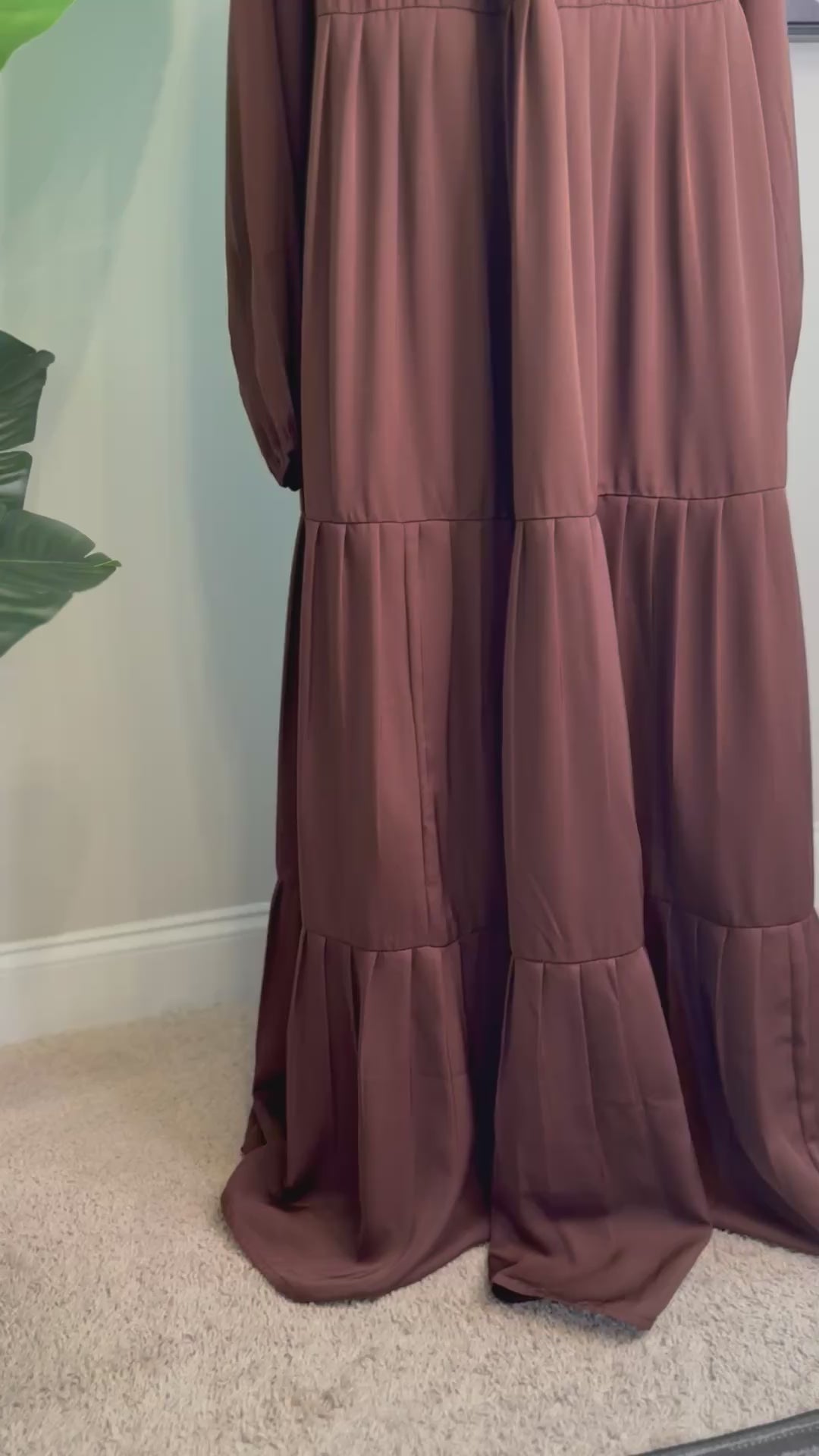 Sabirah Tiered Abaya